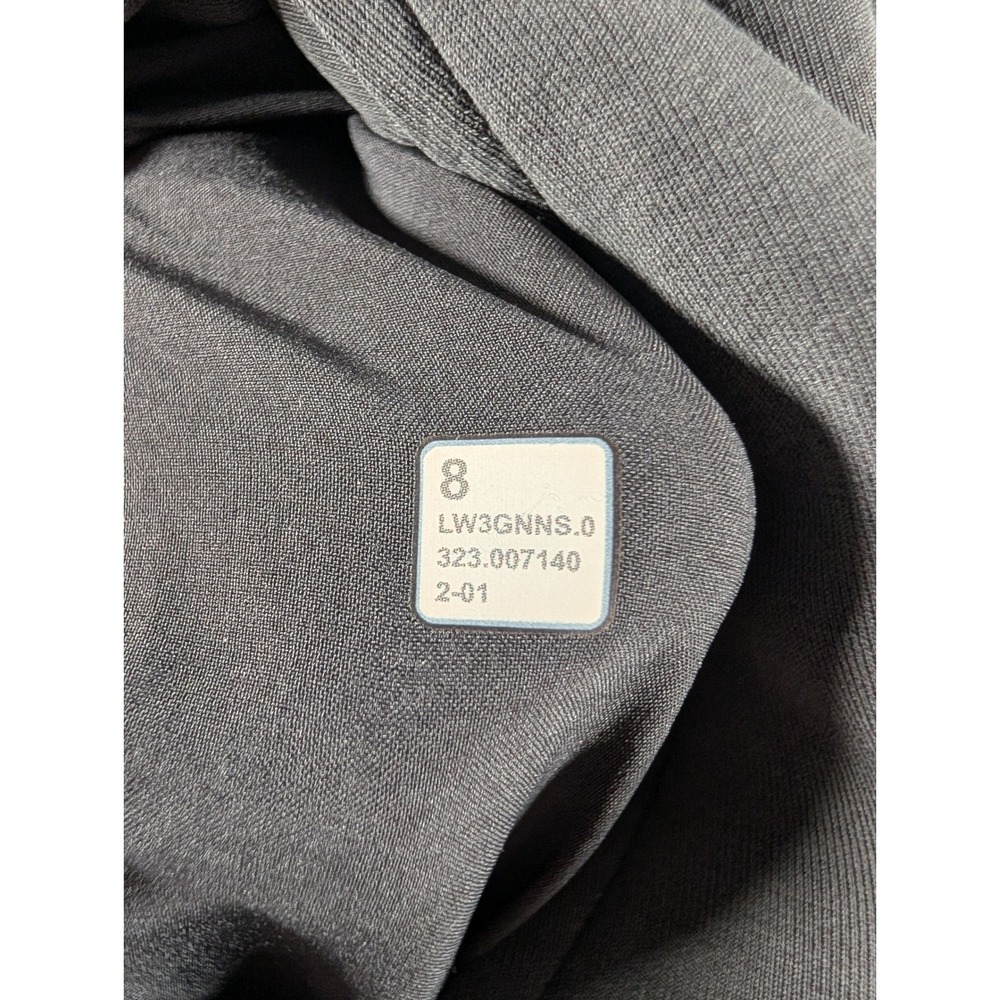 Lululemon Softstreme Cinch-Waist Jacket Graphite Grey LW3GNNS Size 8 - Picture 5 of 6
